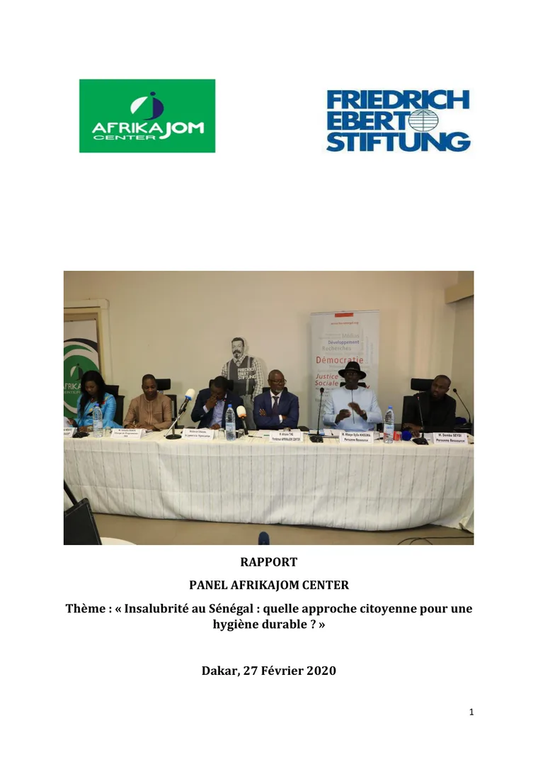 Insalubrité au Sénégal : quelle approche citoyenne pour une hygiène durable ?